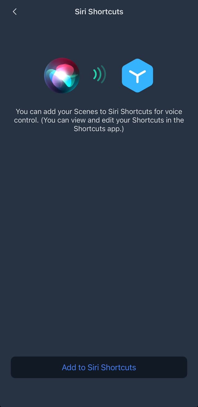 Switchbot More ways to trigger menu and Siri Shortcuts integration